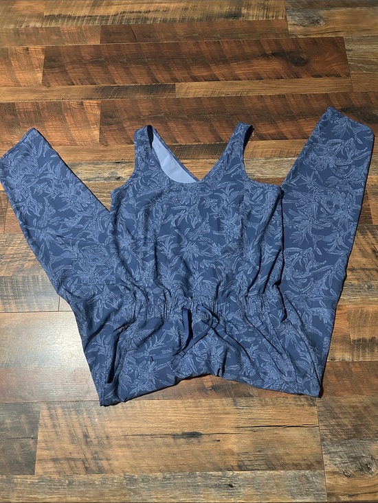 Patagonia Pants - Patagonia Blue Floral Jumpsuit Romper